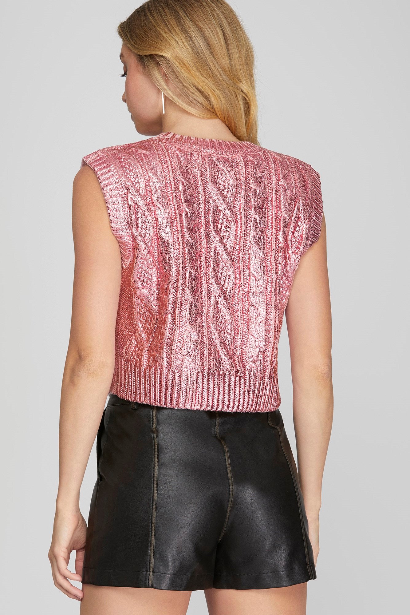 Eliza Metalic Top