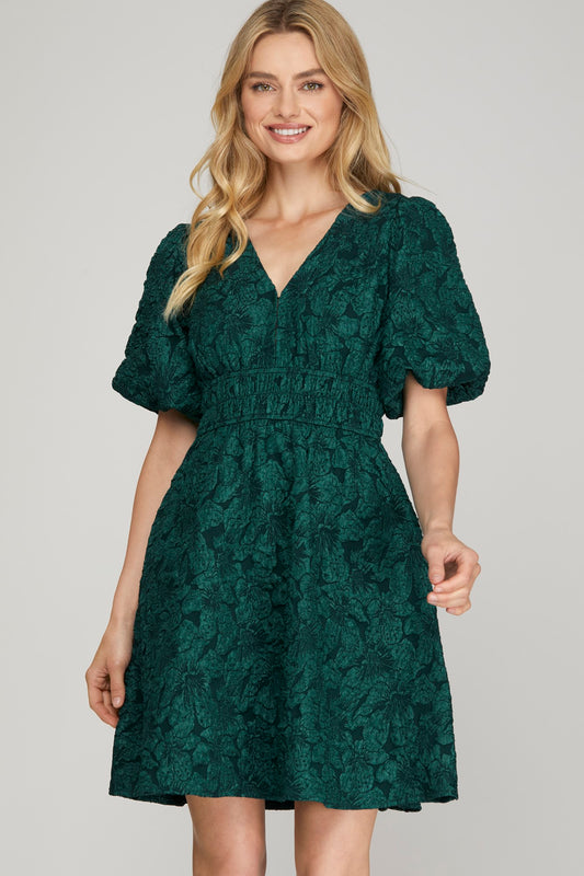 Evergreen Holiday Dress