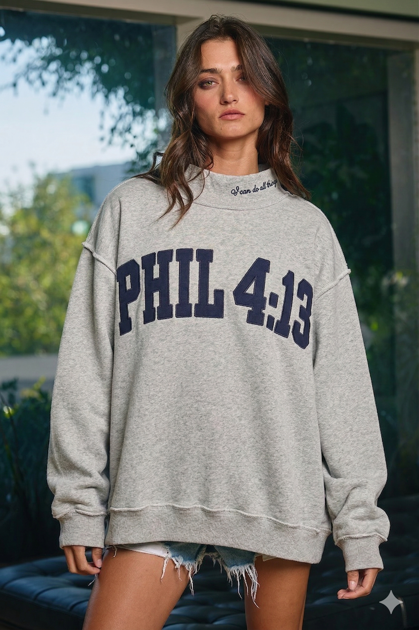 PHIL 4:13 Mock-Neck