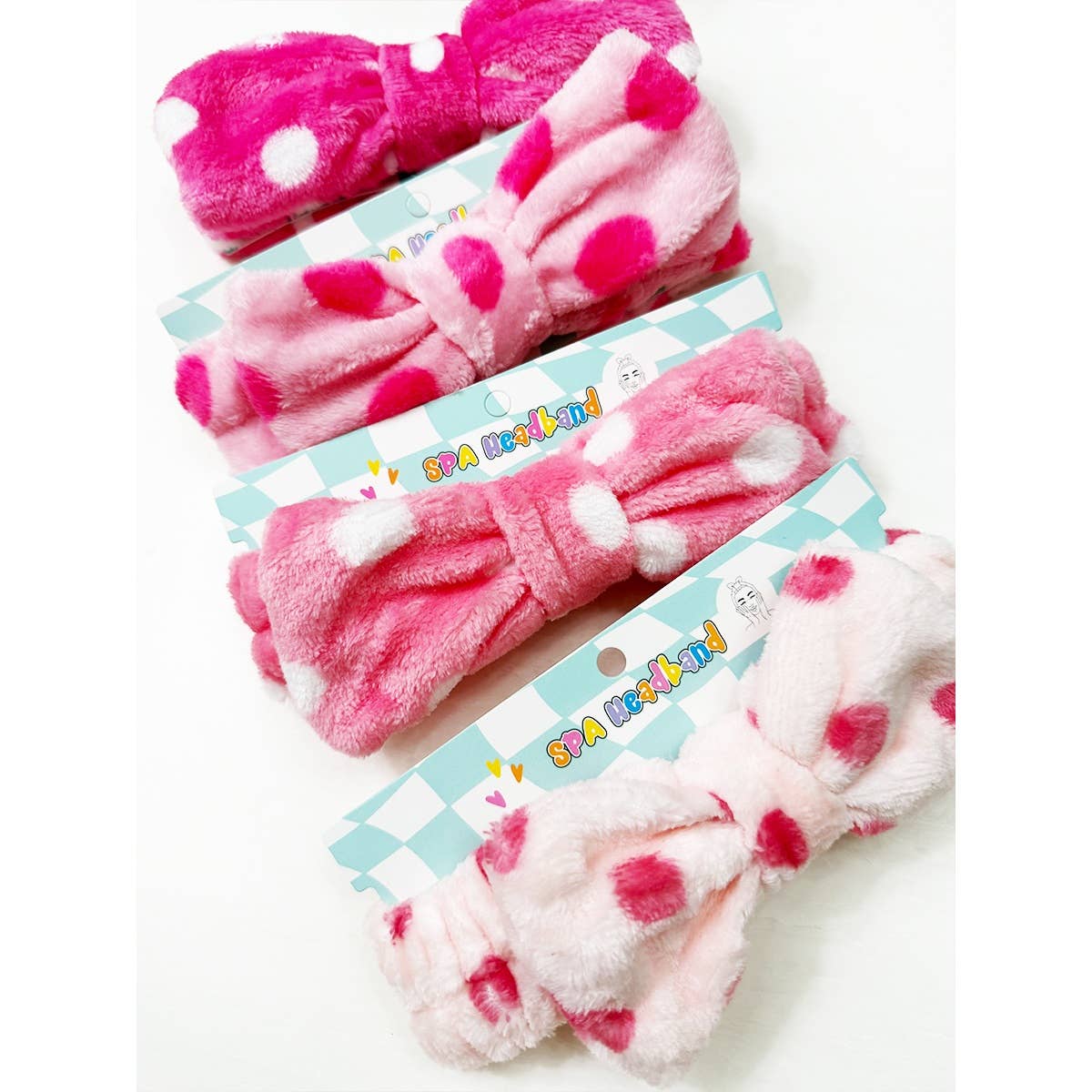 Polkadot Facial Spa Headband