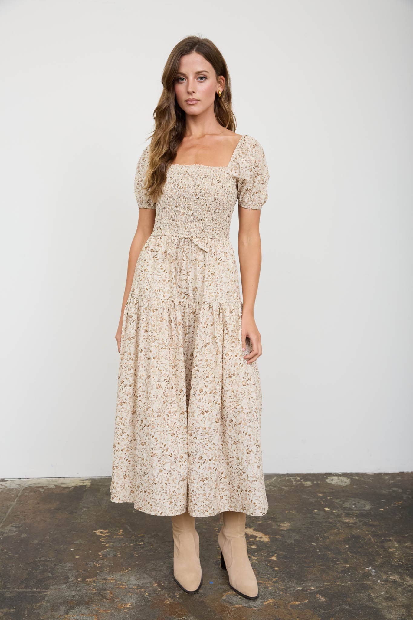 Mia Maxi Floral Dress