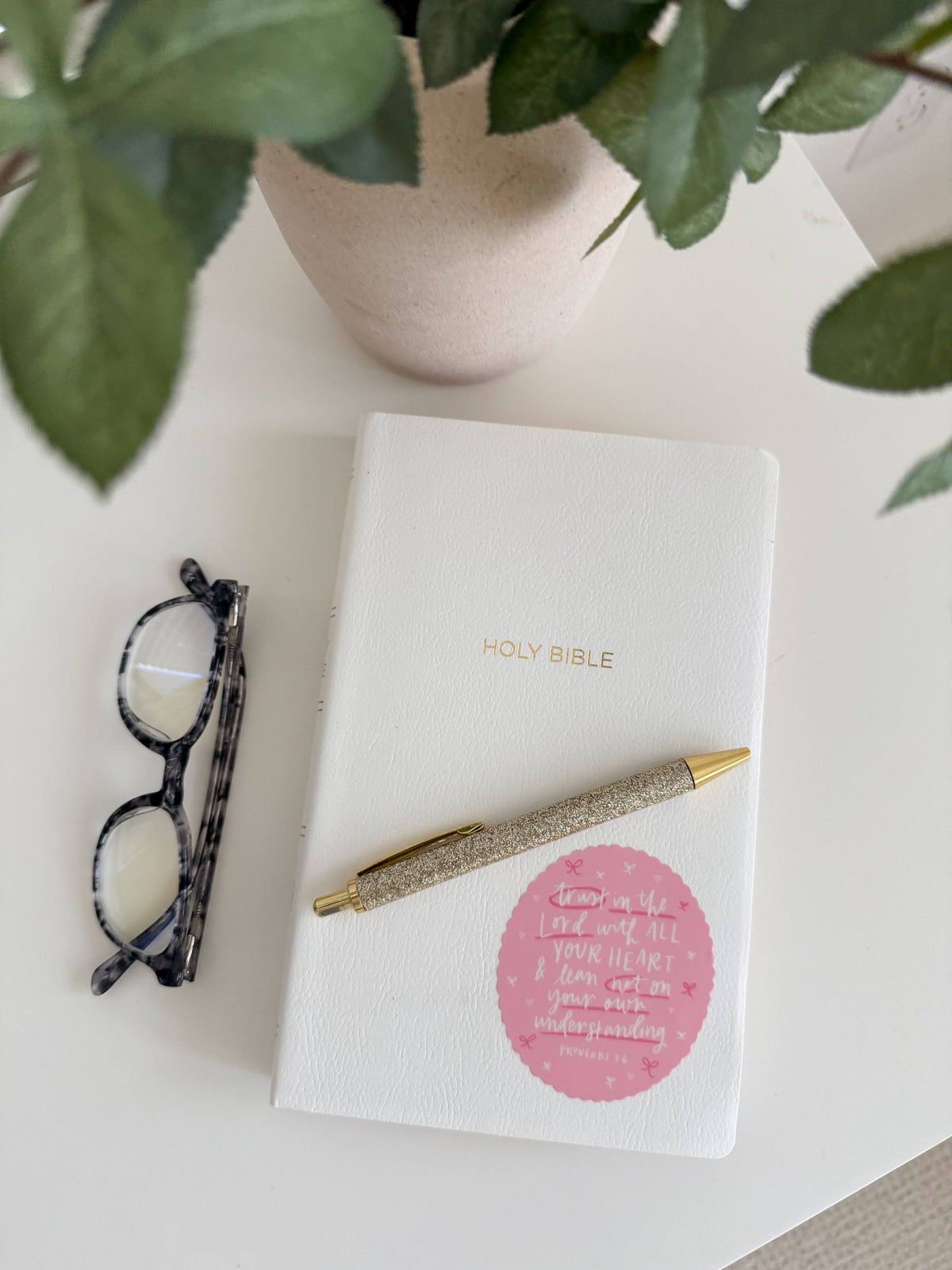 Proverbs 3:5-6 Sticker