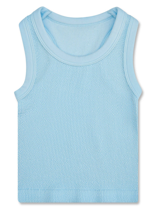 Light Blue Racerback Tank Top