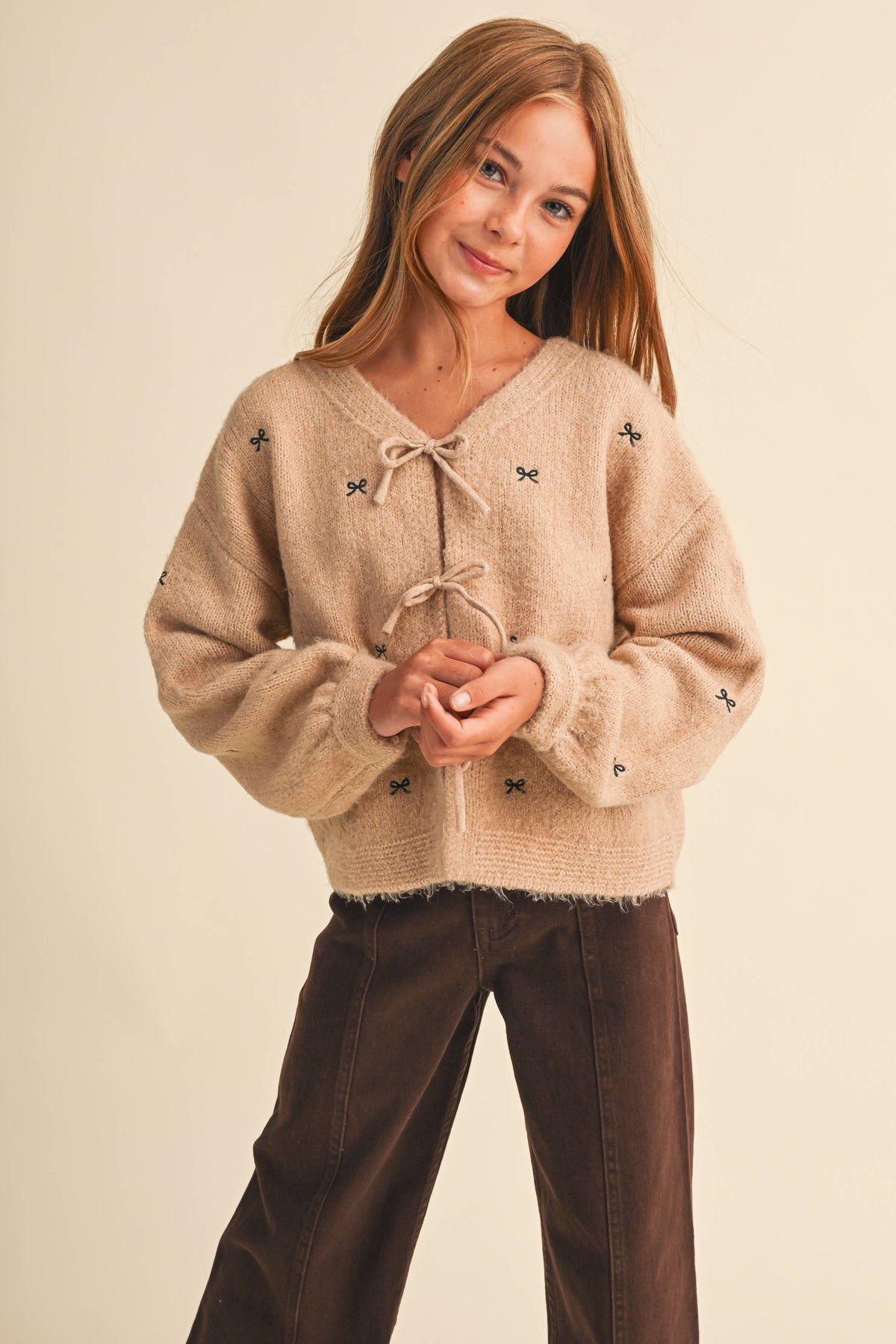 Bethany Bow Sweater