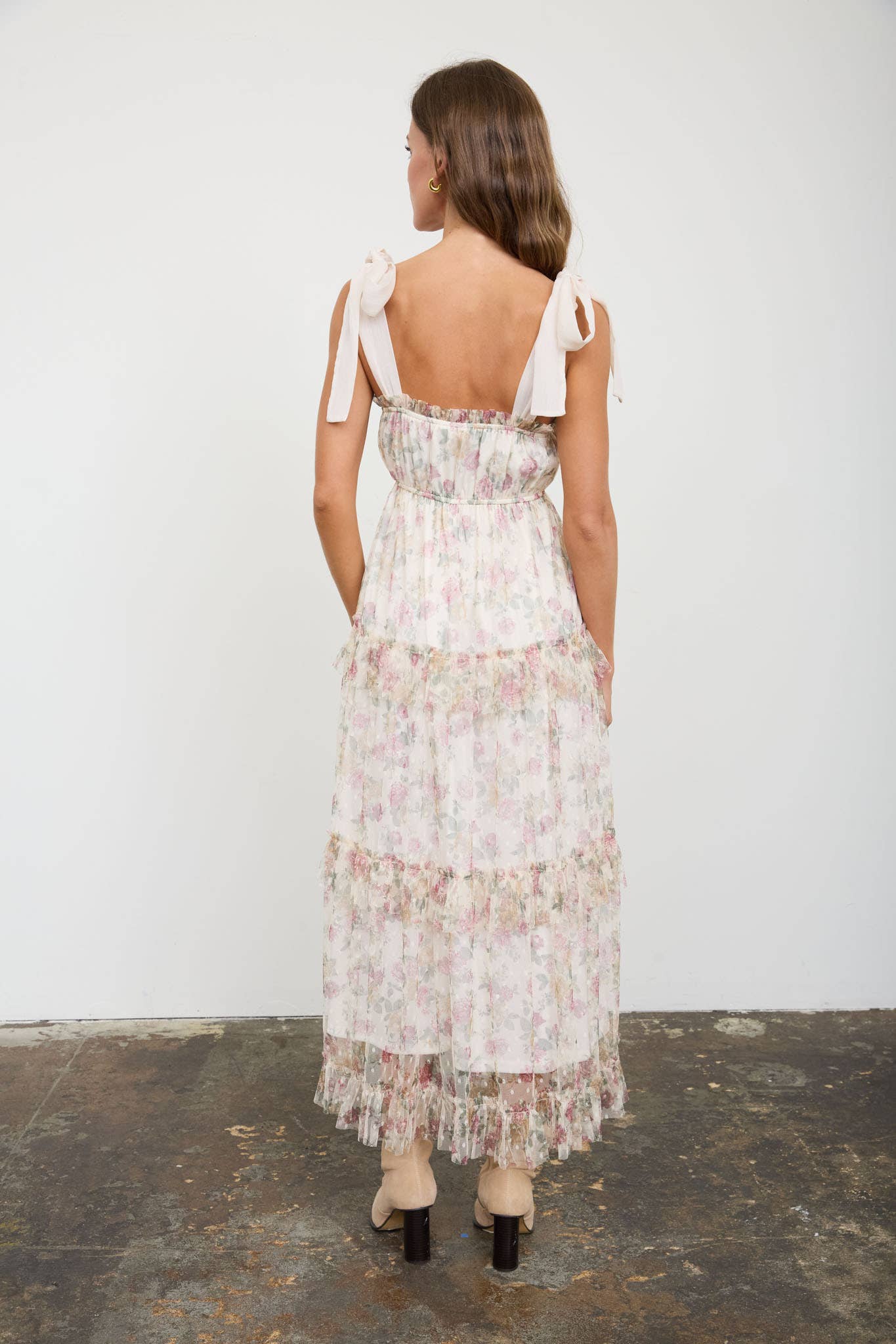 Floral Chiffon Dress