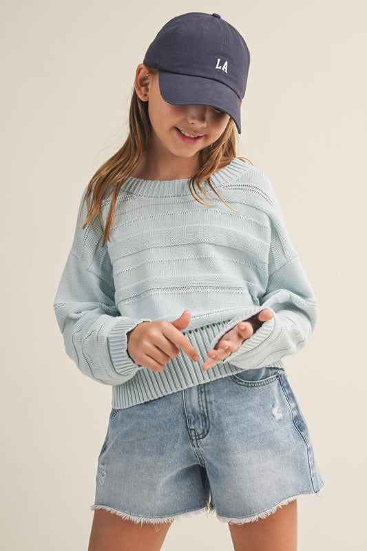 Piper Blue Sweater