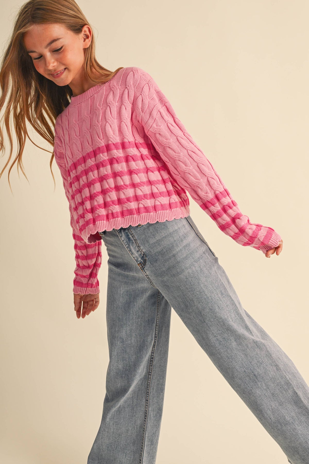 Lovely Pink Sweater