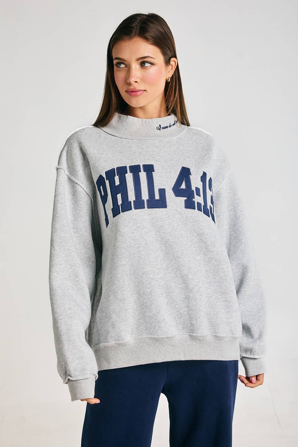 PHIL 4:13 Mock-Neck