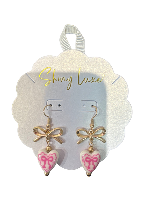 Dangle Bow Earrings