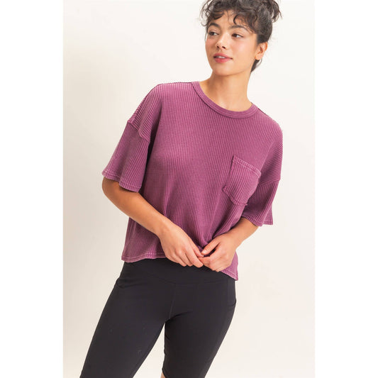 Mineral Waffle Top
