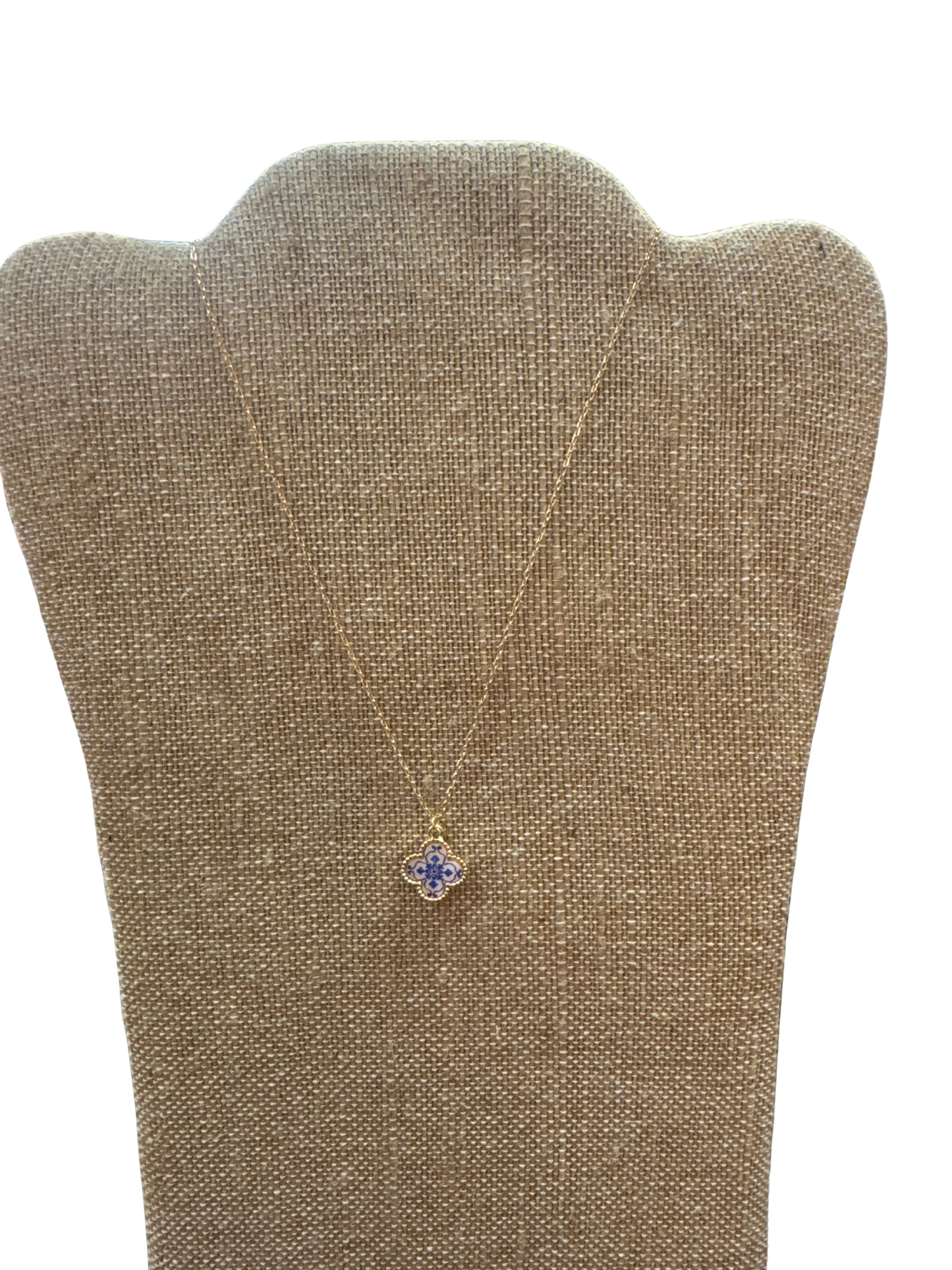 Floral Clover Necklace