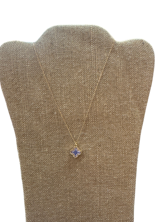 Floral Clover Necklace