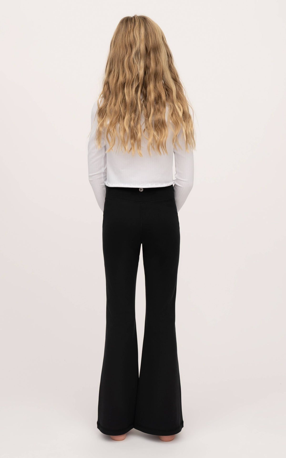 Crossover Flared Pants