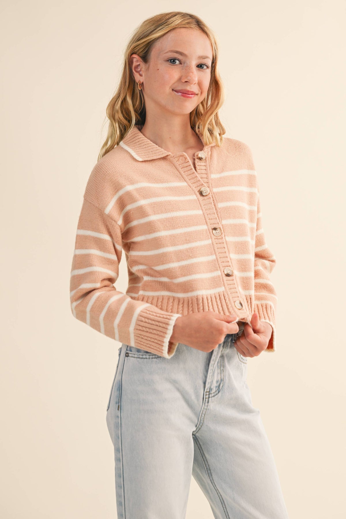 Lily Button Up Sweater