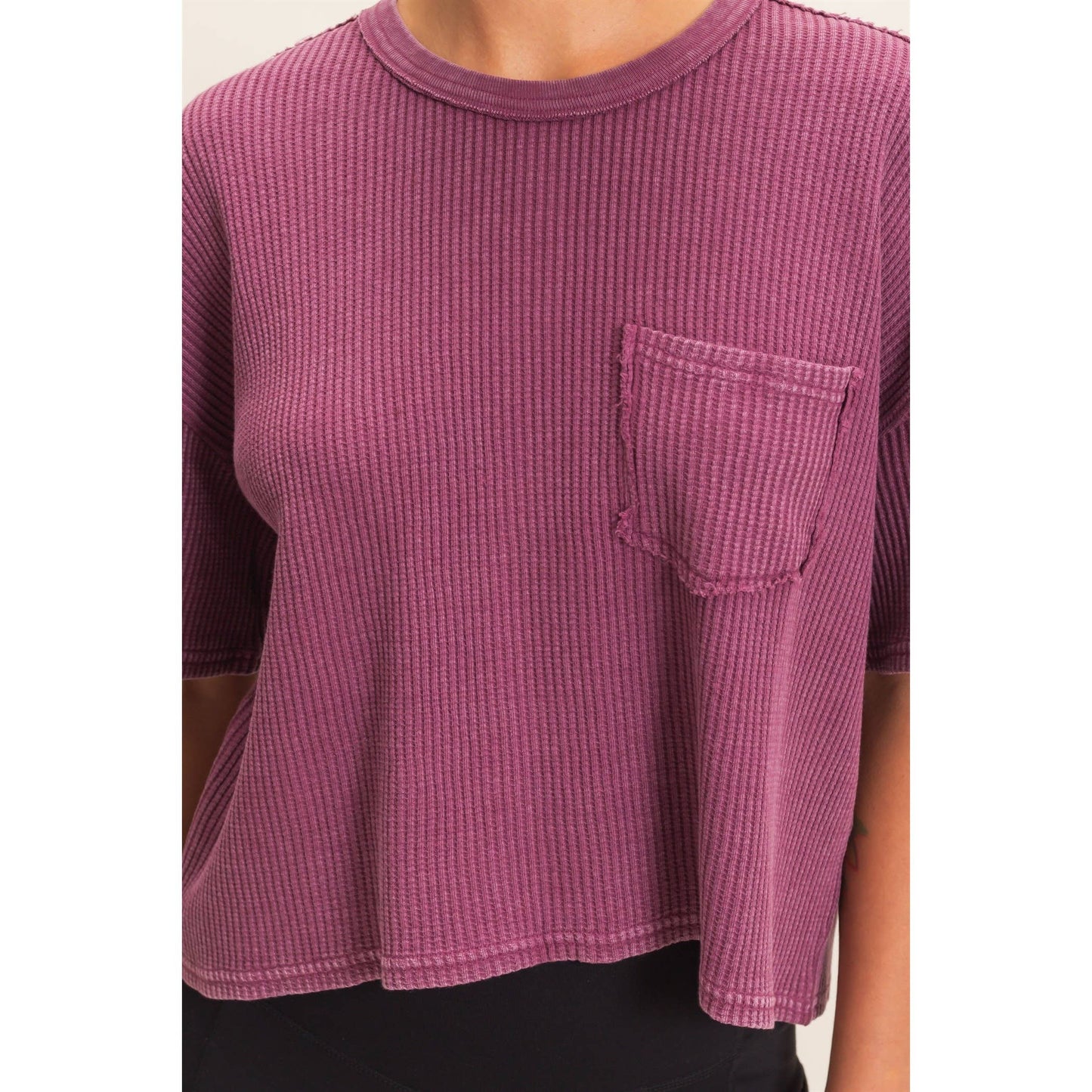 Mineral Waffle Top