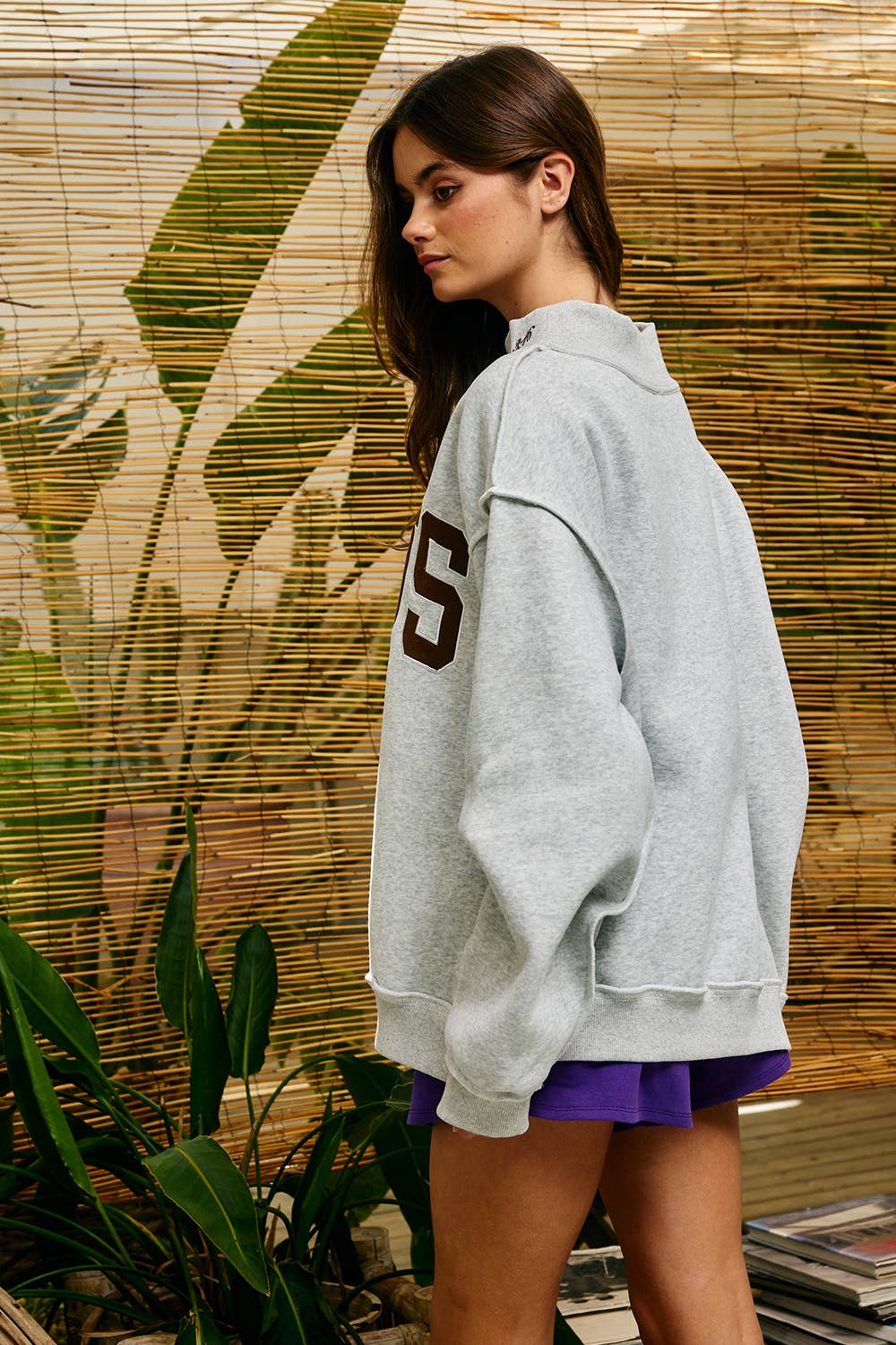 "JESUS" Mock-neck