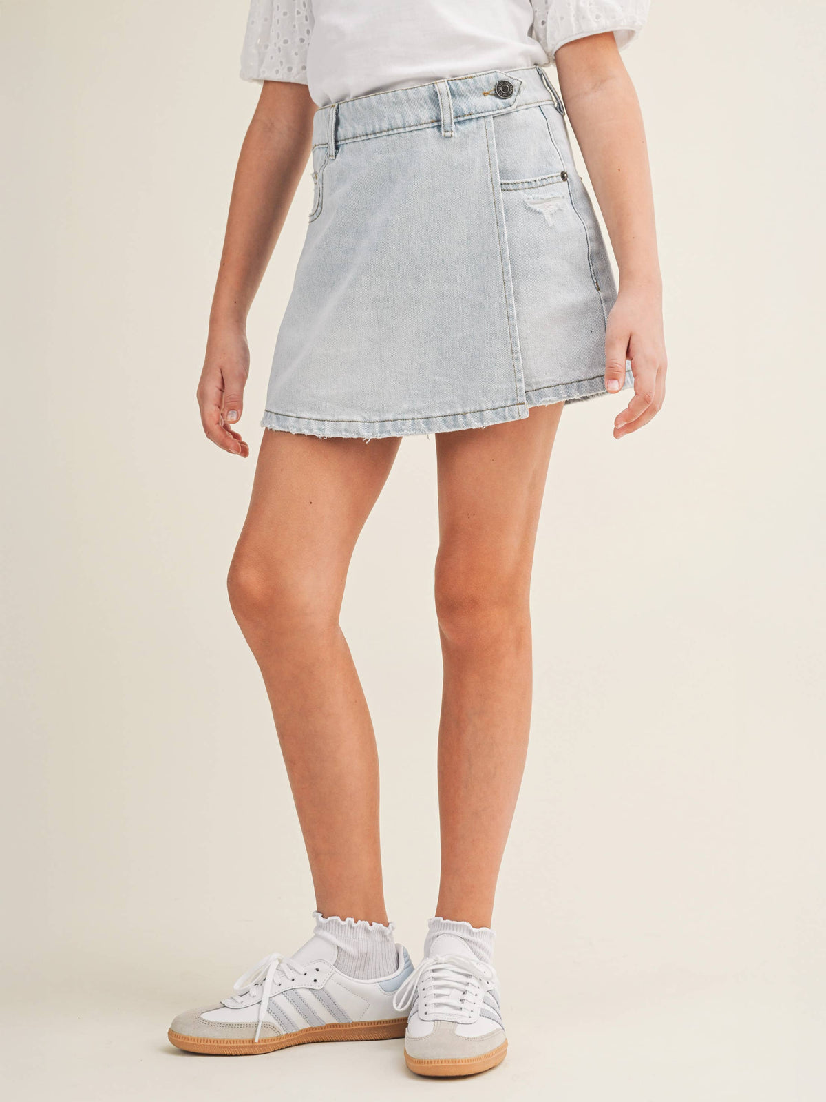Classy Denim Skort