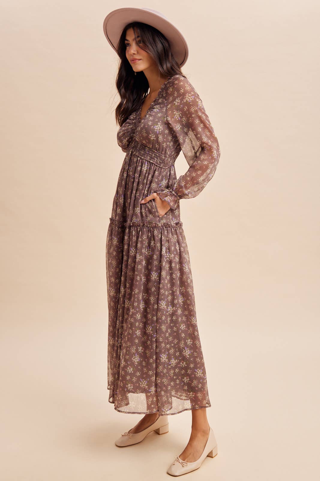 Elegant Floral Dress