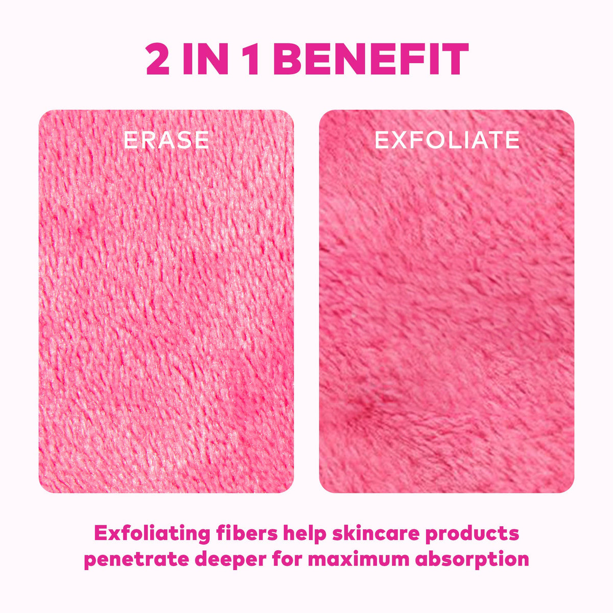 Original Pink MakeUp Eraser PRO