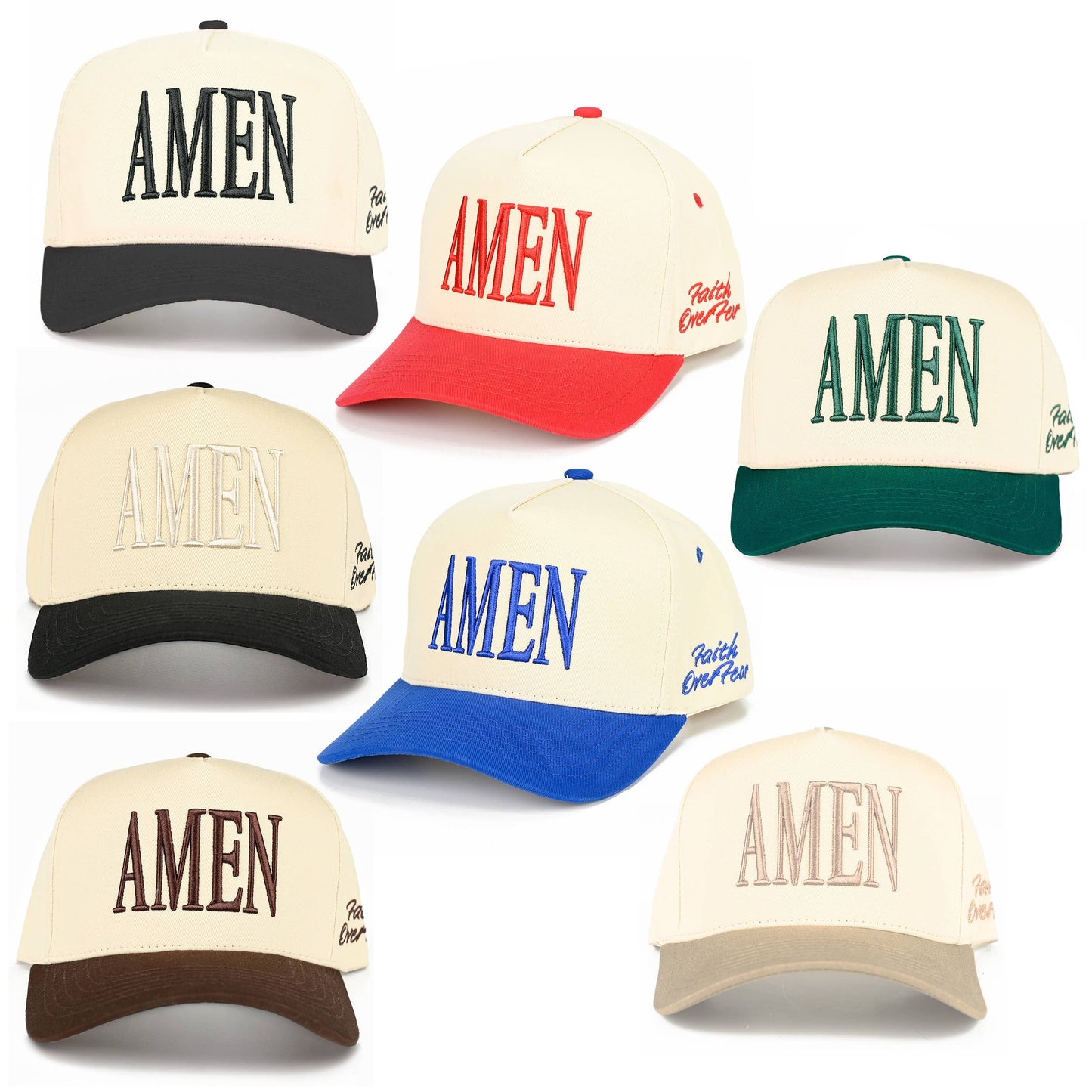 C.C AMEN Embroidered Trucker Hat