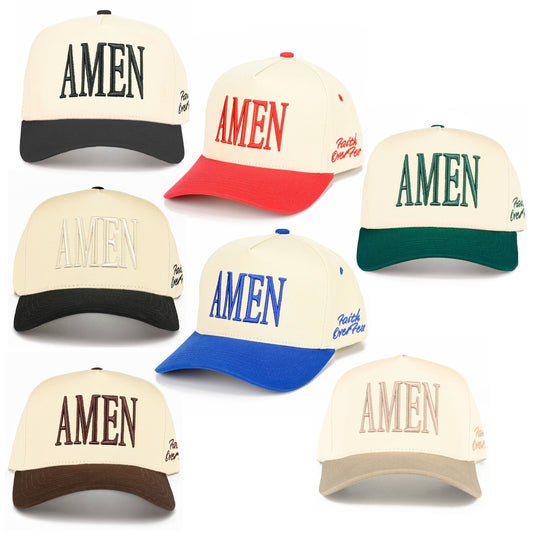 C.C AMEN Embroidered Trucker Hat
