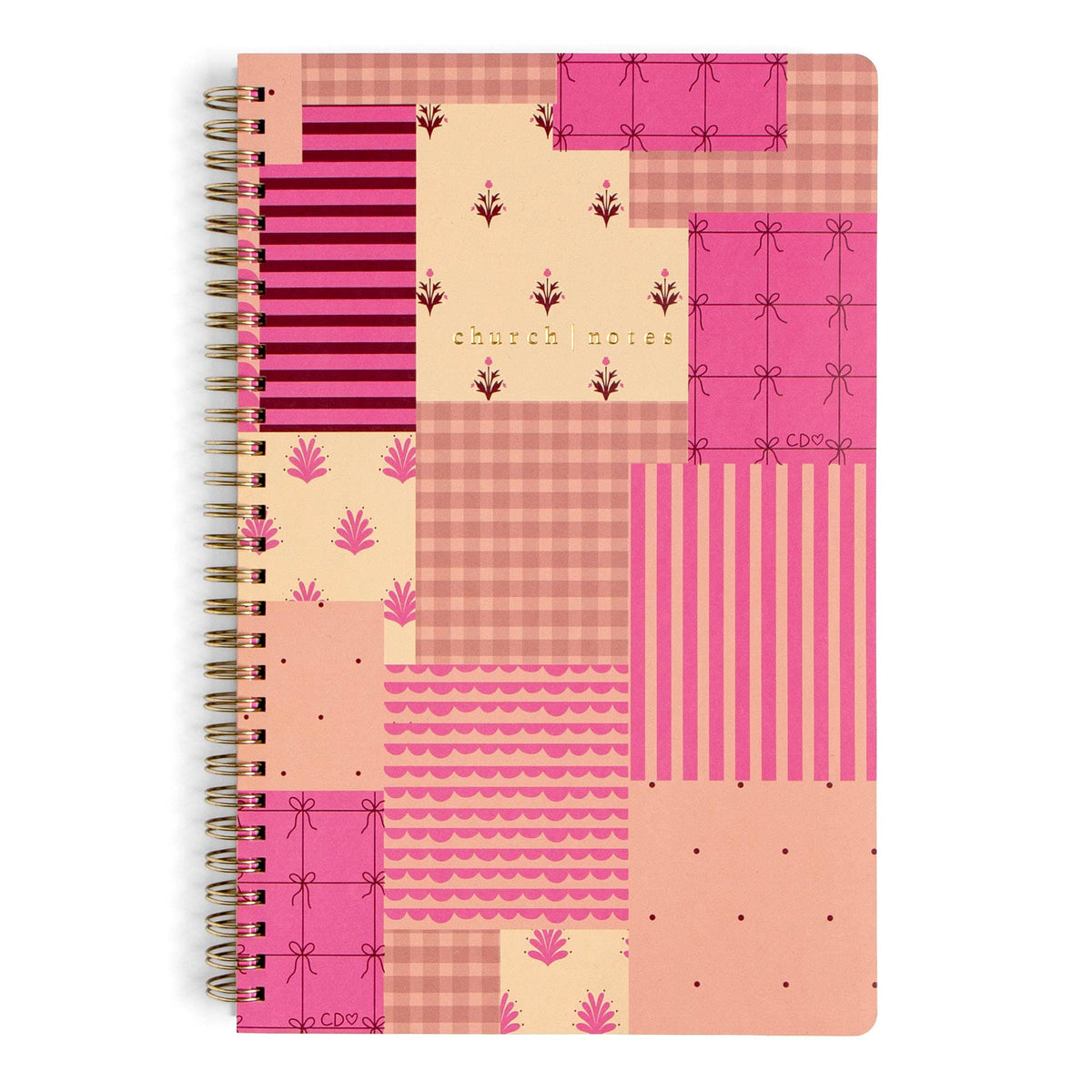 Quilted Bible Study Notebook