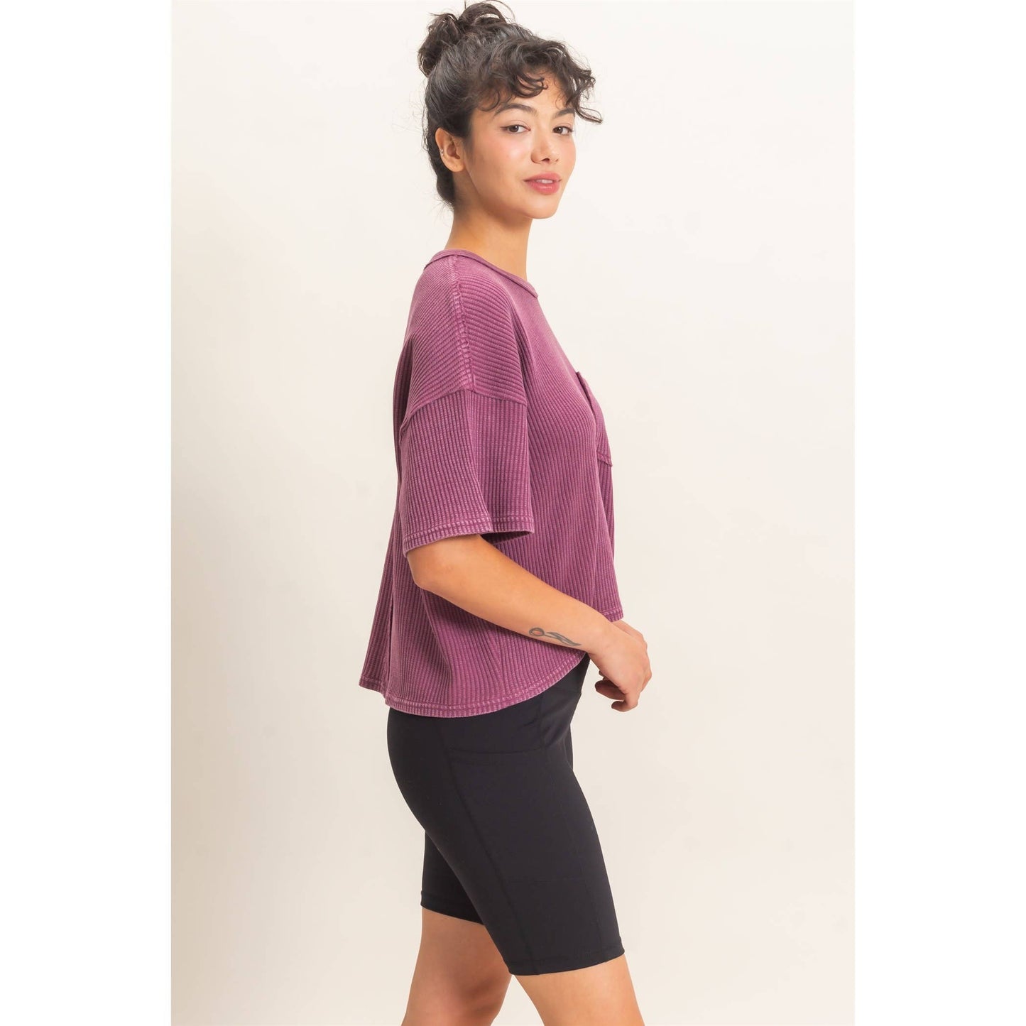 Mineral Waffle Top