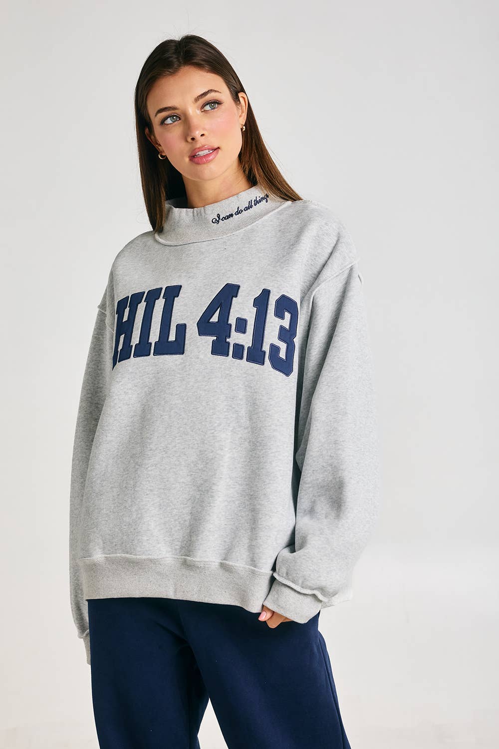 PHIL 4:13 Mock-Neck