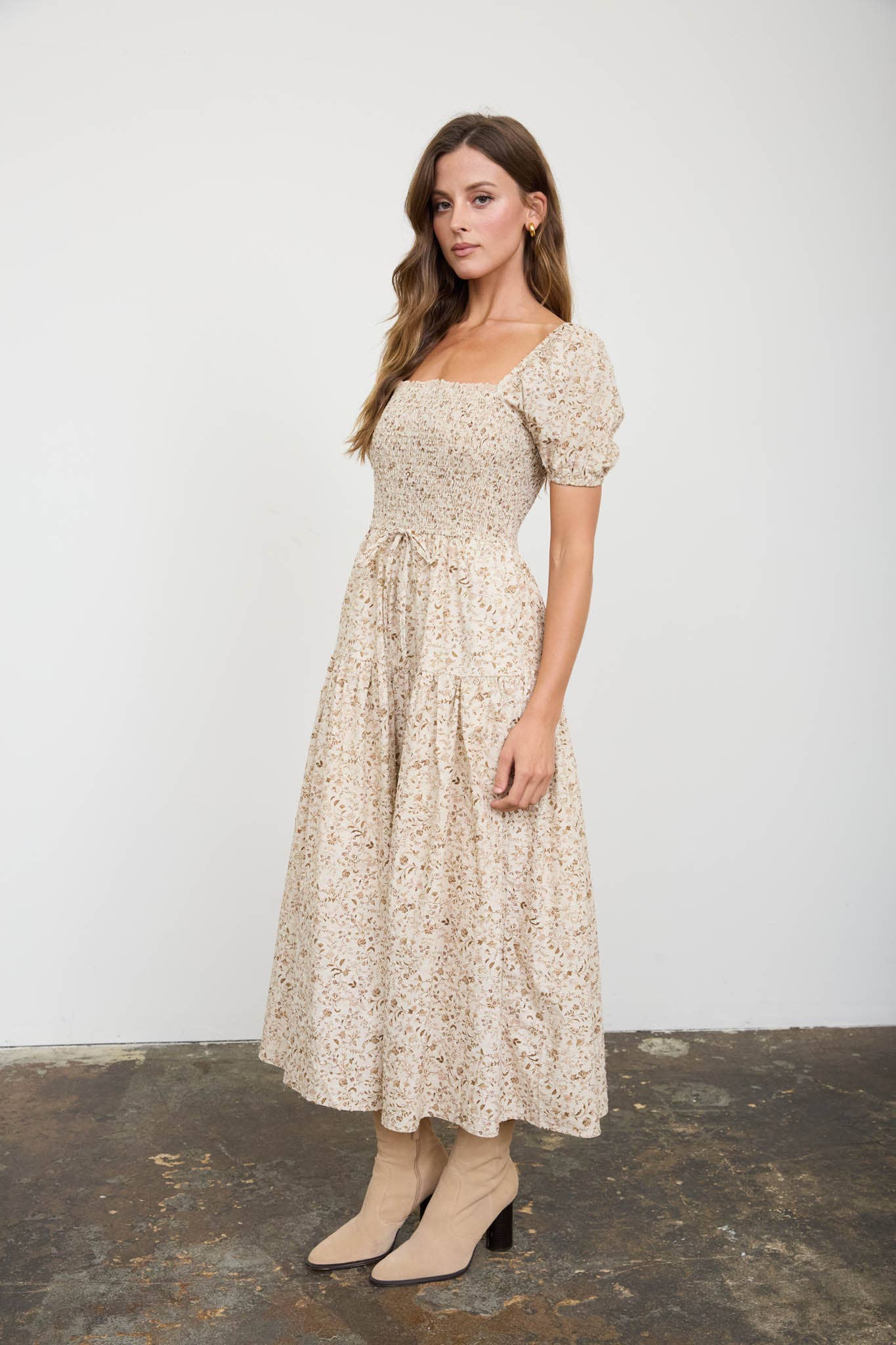 Mia Maxi Floral Dress