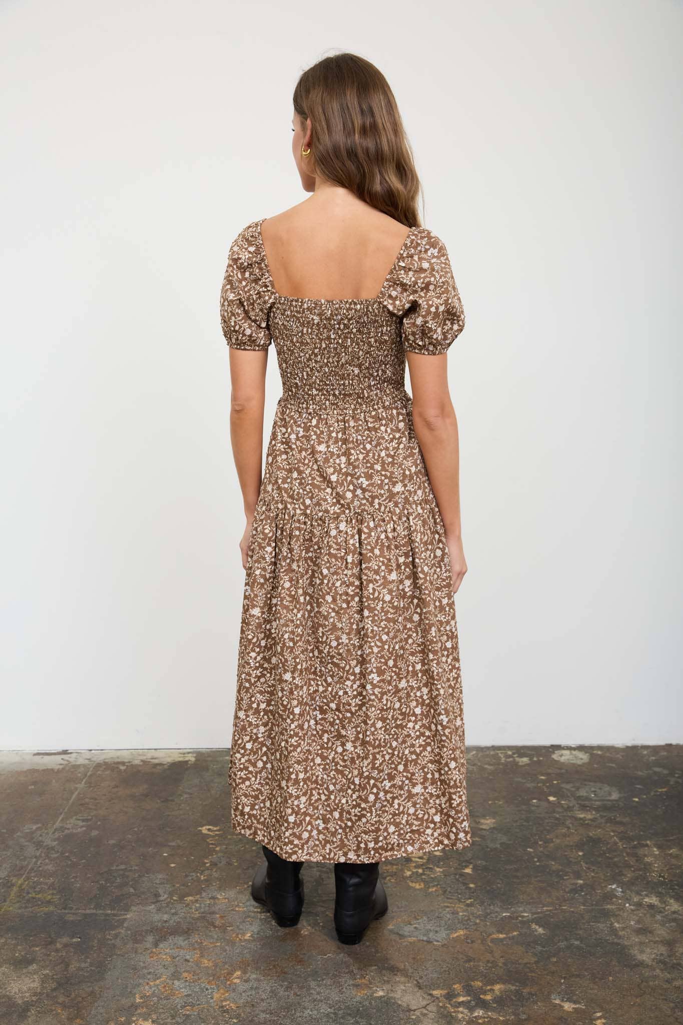 Mia Maxi Floral Dress
