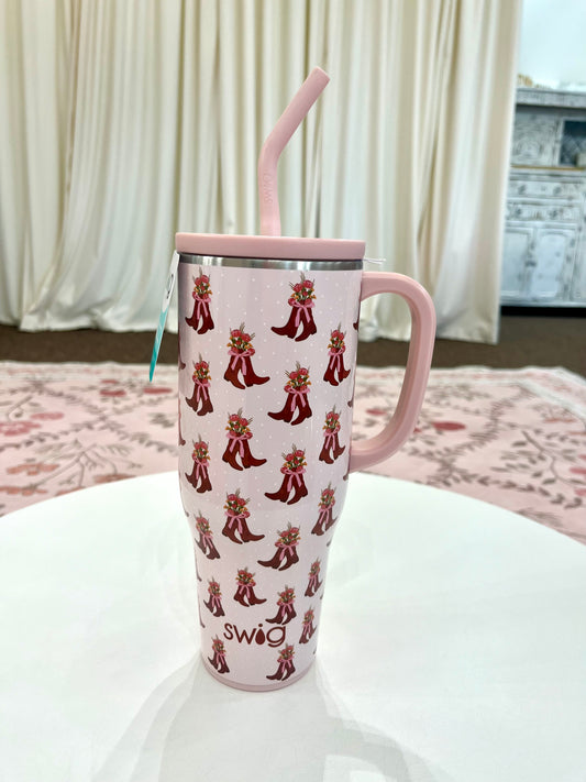 Cowboy Boots Tumbler 40oz