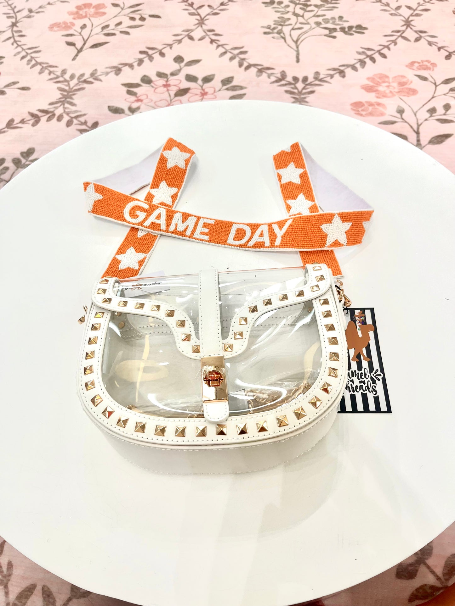 Game Day Clear Purse & Strap