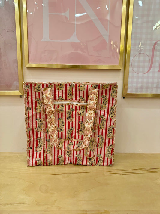 Leopard Quilt Bags