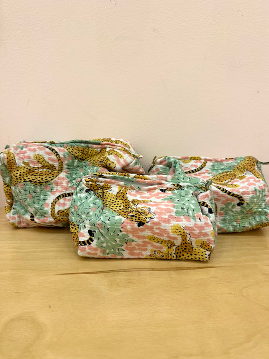 Cheeta Cosmetic Bag