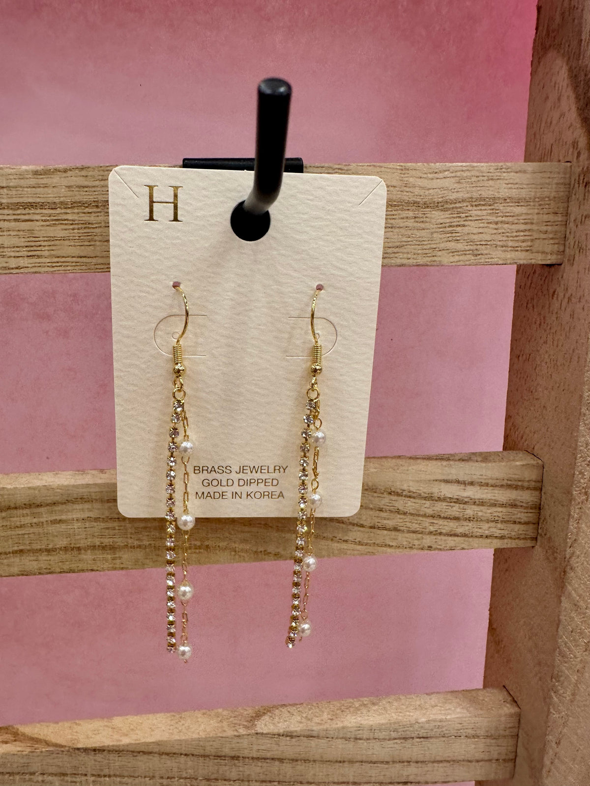 Shinny Dangle Earrings