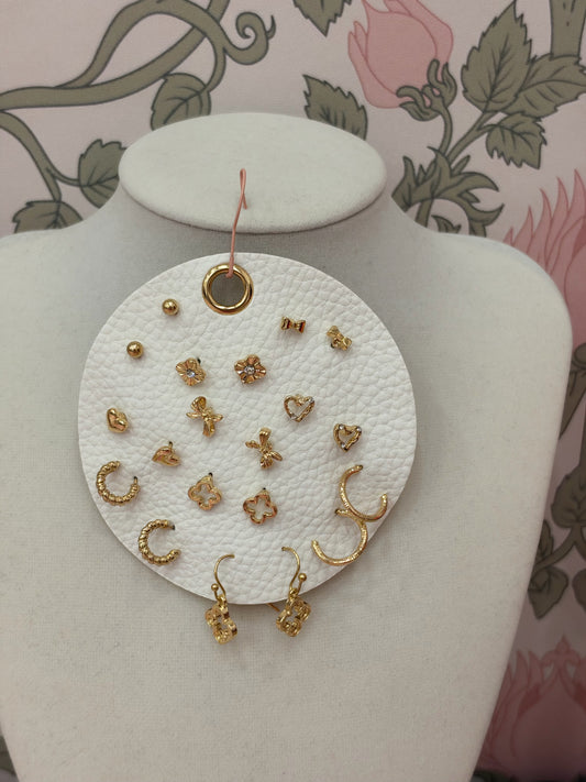Love Bow Earring Set