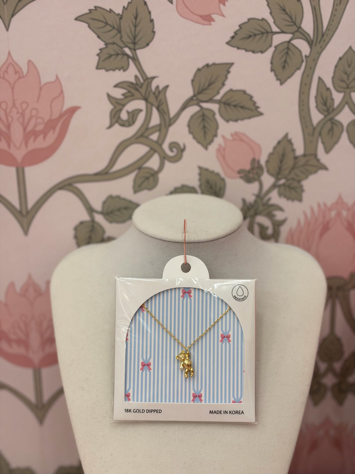 Bear Charm Necklace