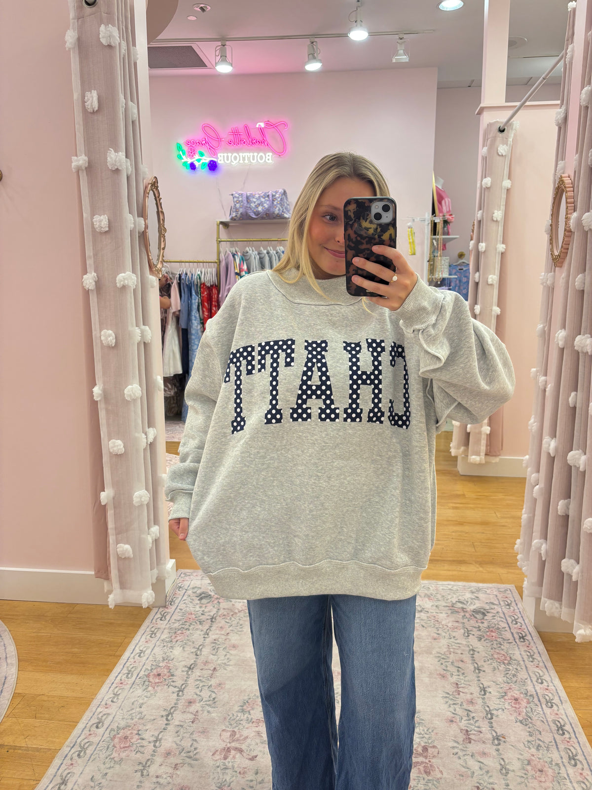 Chatt Reversible Mock Neck