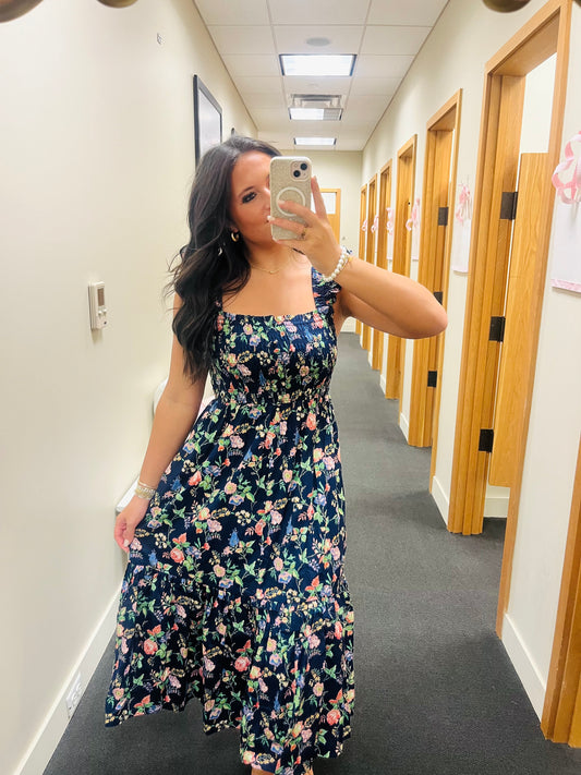Magnolia Floral Dress