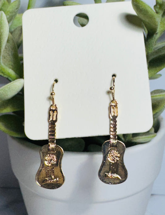 Guitar Earrings