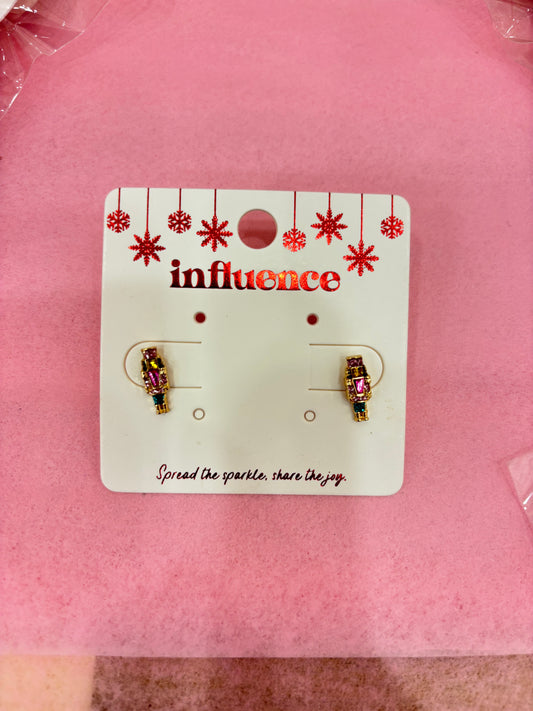 Mini Nutcracker Earring