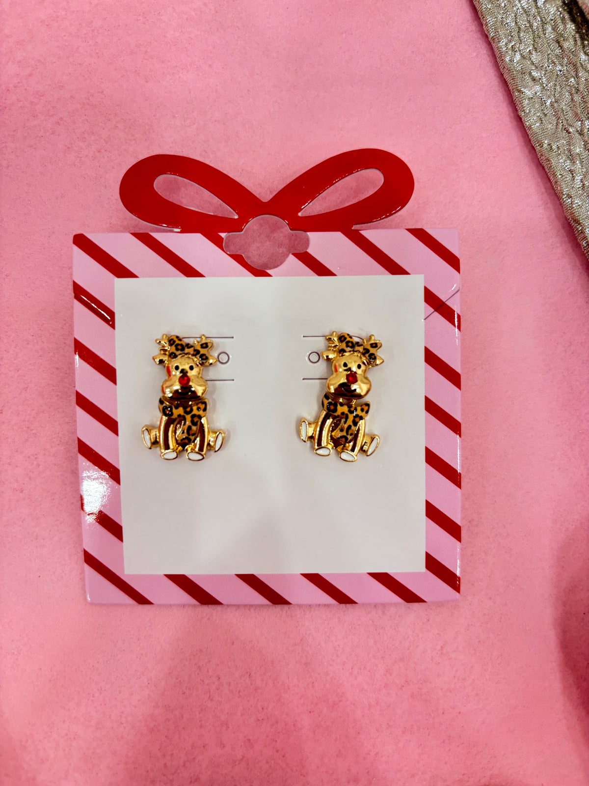 Reindeer Earrings
