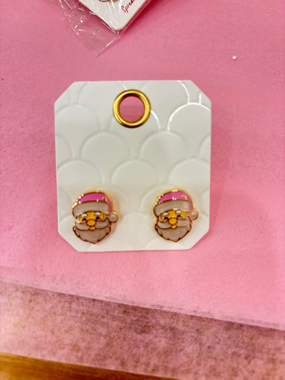 Santa Earrings