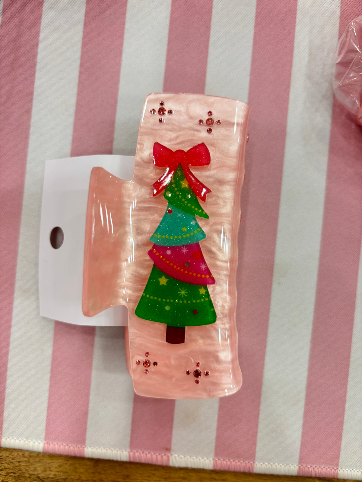 Christmas Tree Claw Clip