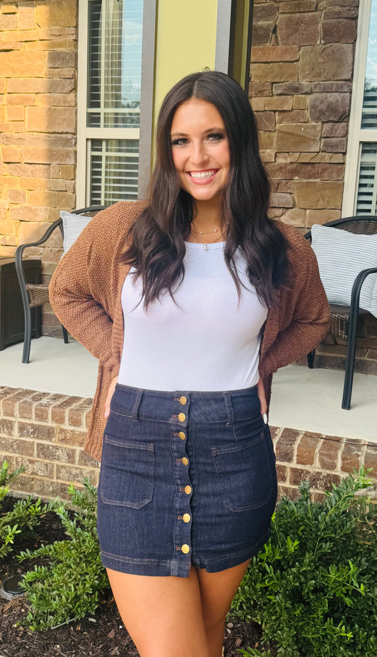 Emily Denim Skirt