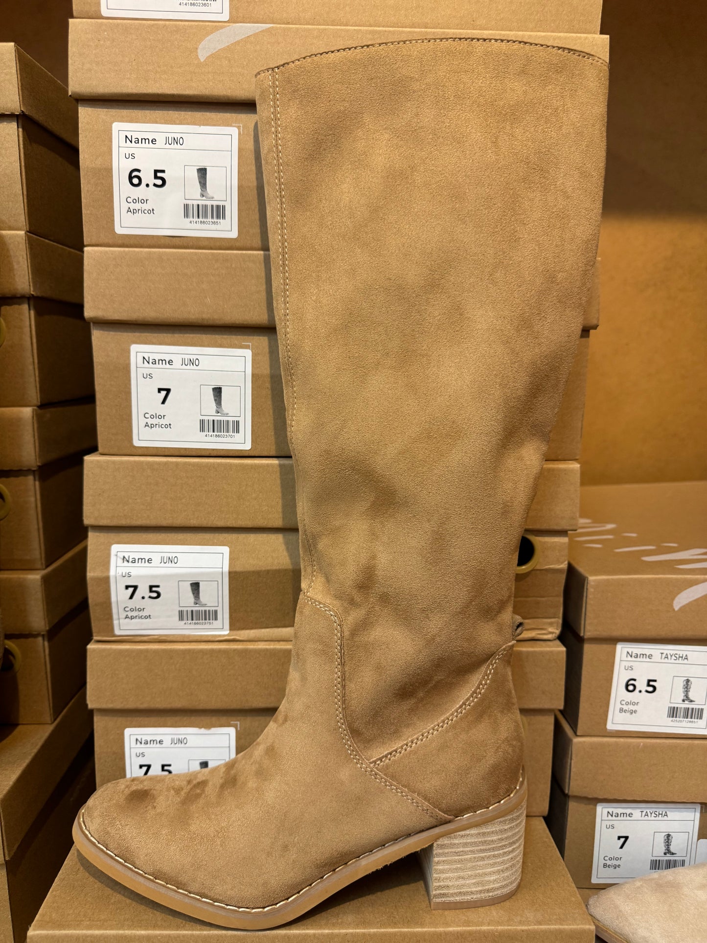 Juno Apricot Boot