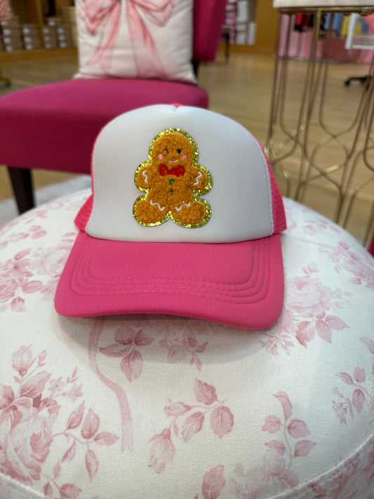Pink Gingerbread Hat