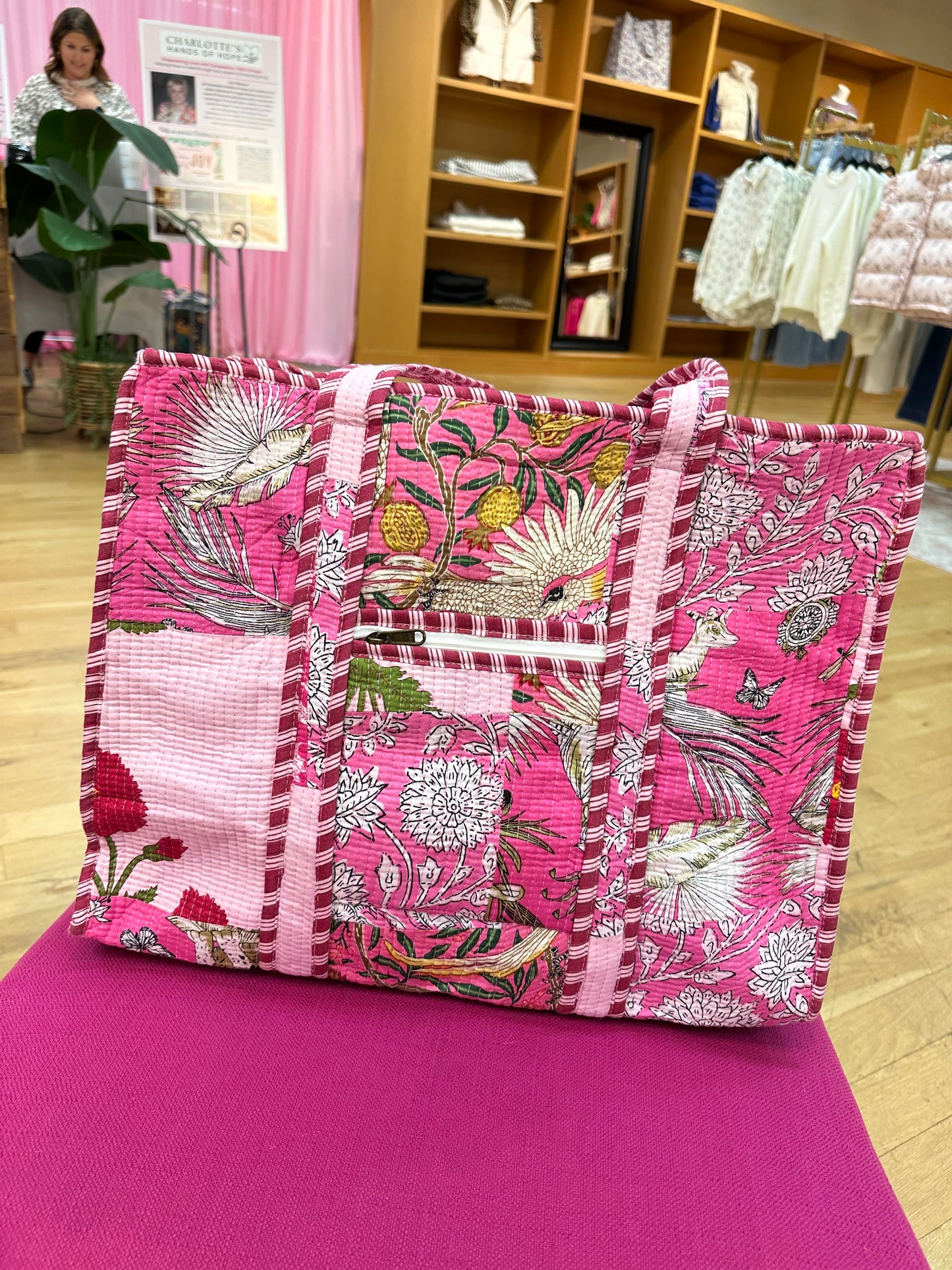 Pink Patchwork Whitney Bag