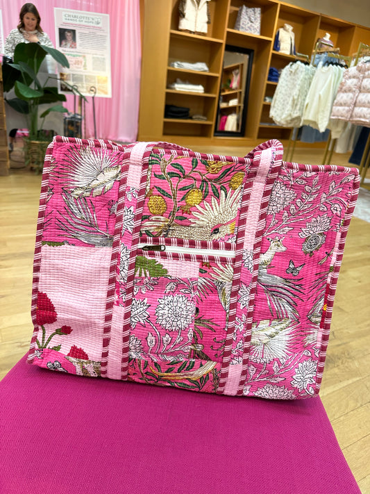 Pink Patchwork Whitney Bag