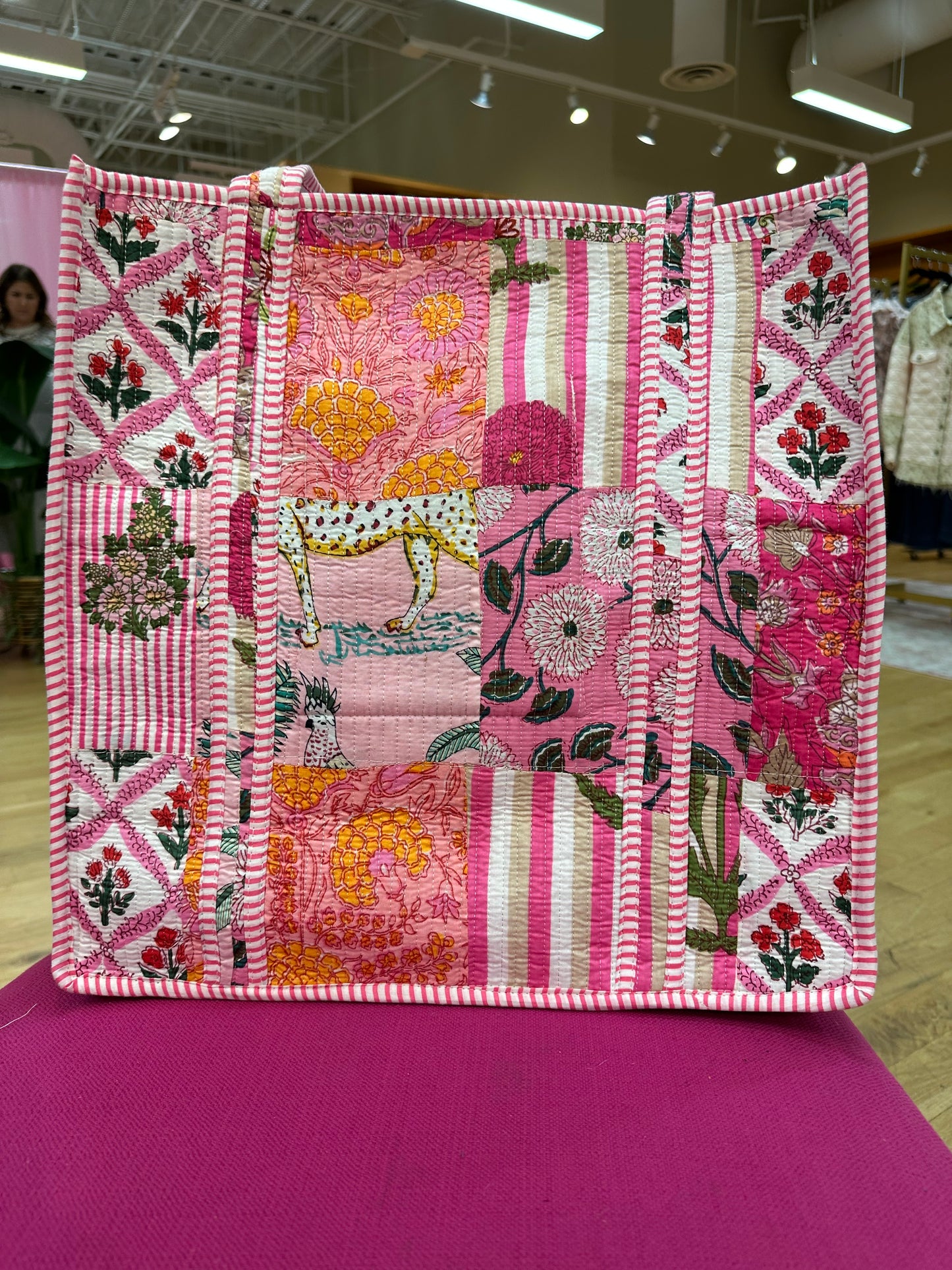 Pink Patchwork Sydney Bag